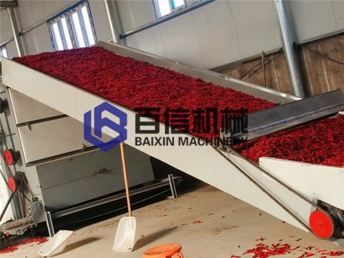 如何正确使用辣椒烘干机干机网带?